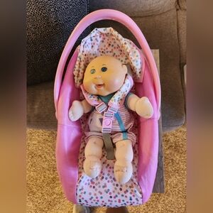 Pink Baby Doll with Carrier